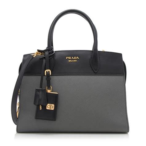 prada esplanade medium leather tote cammeo|PRADA Saffiano City Calfskin Medium Esplanade Cammeo.